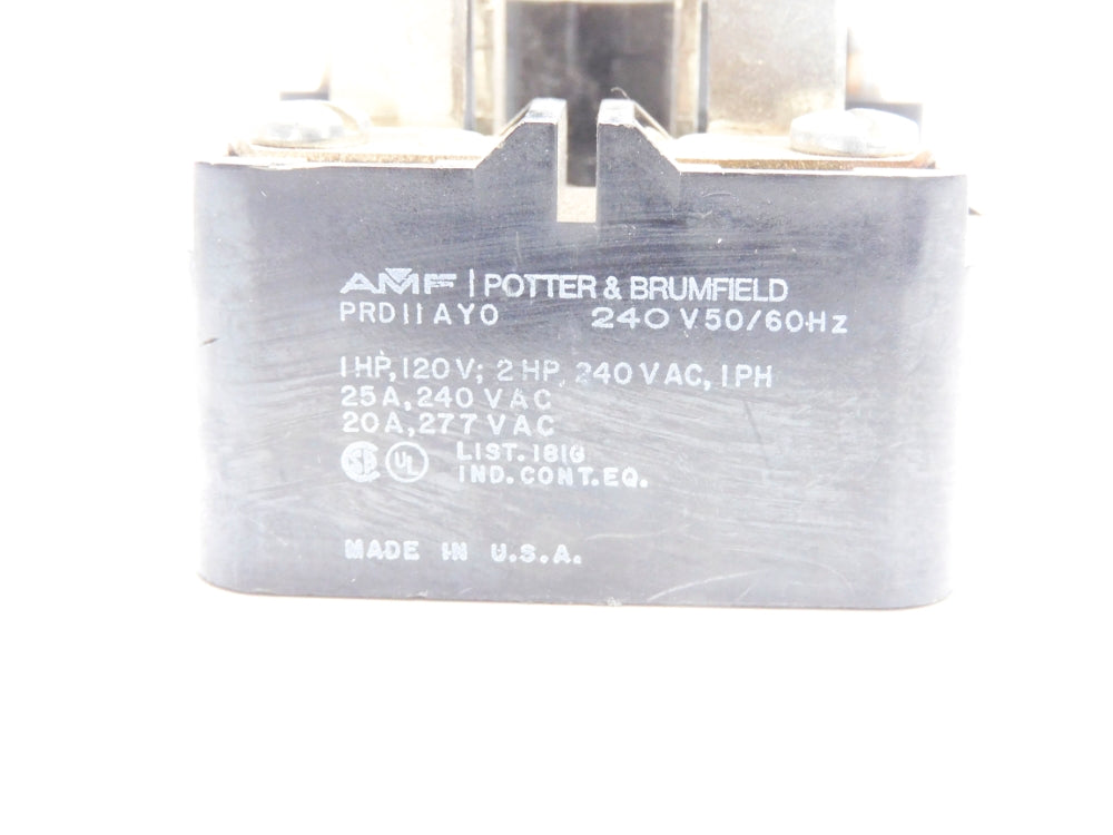 POTTER&BRUMFIELD PRD11AY0 240V 25A UNMP