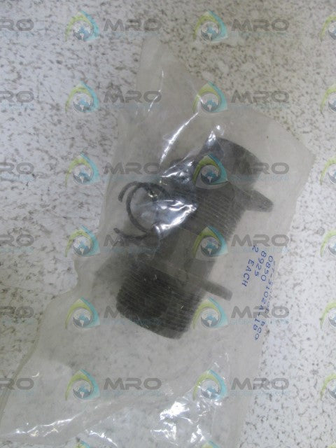 LOT OF 2 AMPHENOL CONNECTOR PLUG SHELL 97-3102A-18 *NEW IN FACTORY BAG*