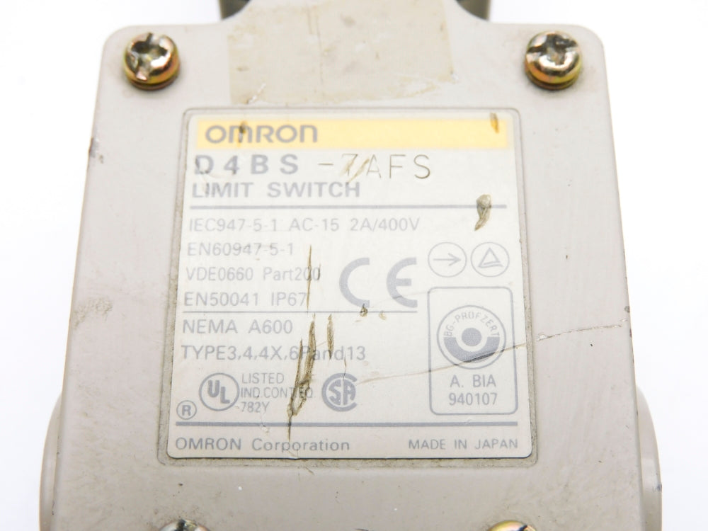 OMRON D4BS-7AFS UNMP