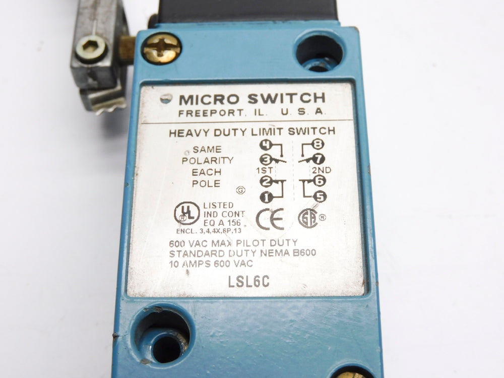 MICRO SWITCH LSL6C NSNP