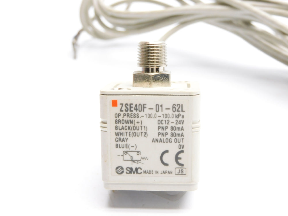 SMC ZSE40F-01-62L 12-24VDC NSNP