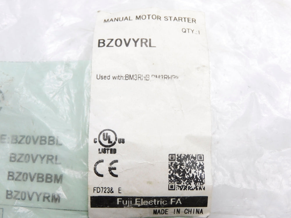 FUJI ELECTRIC BZ0VYRL (AS PICTURED) NSMP
