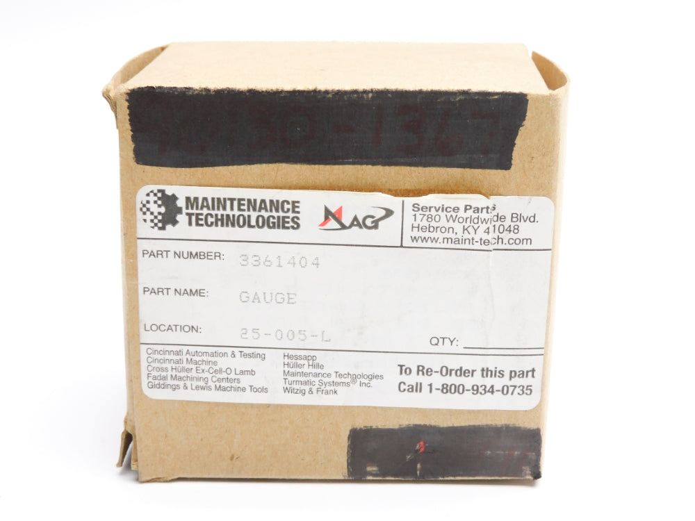 ASHCROFT 3361404 0-160PSI NSMP