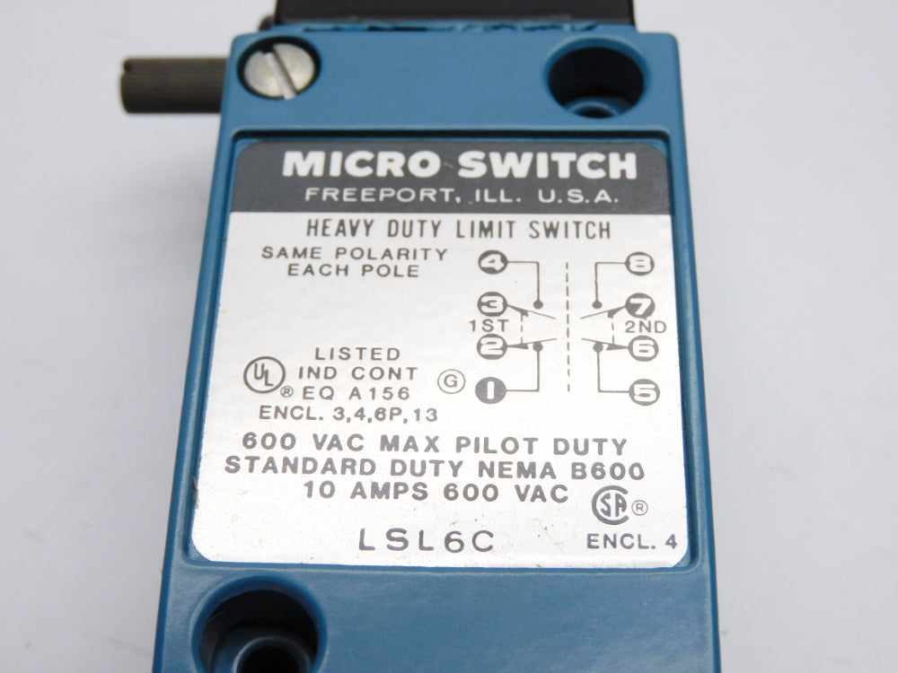 MICRO SWITCH LSL6C NSMP