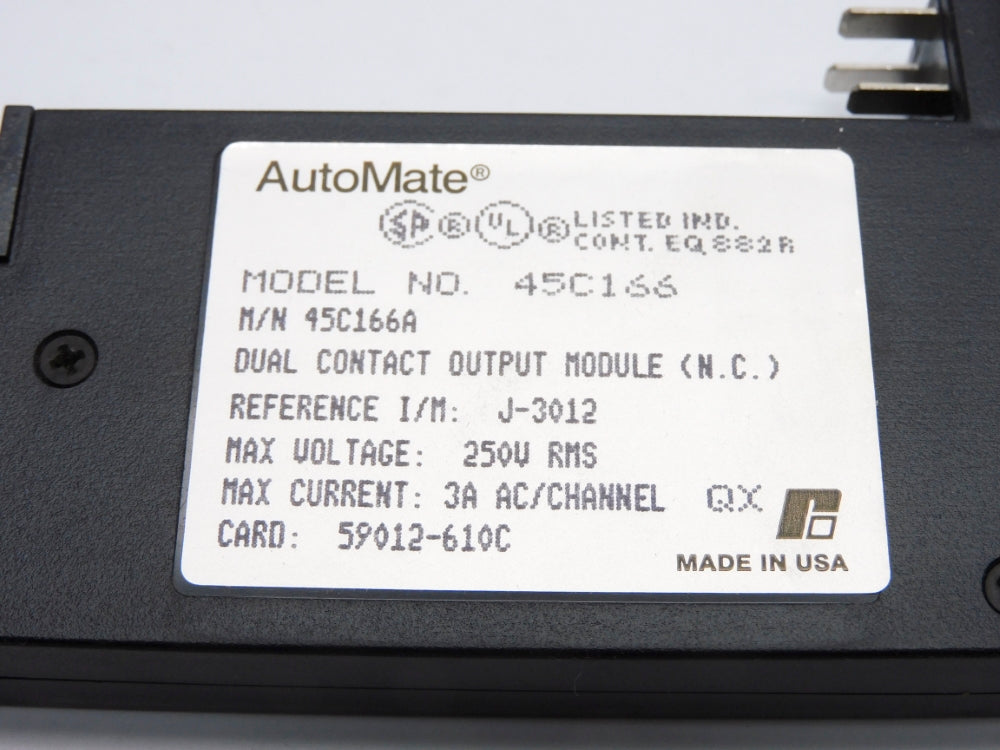 RELIANCE ELECTRIC 45C166 250V 4A NSMP