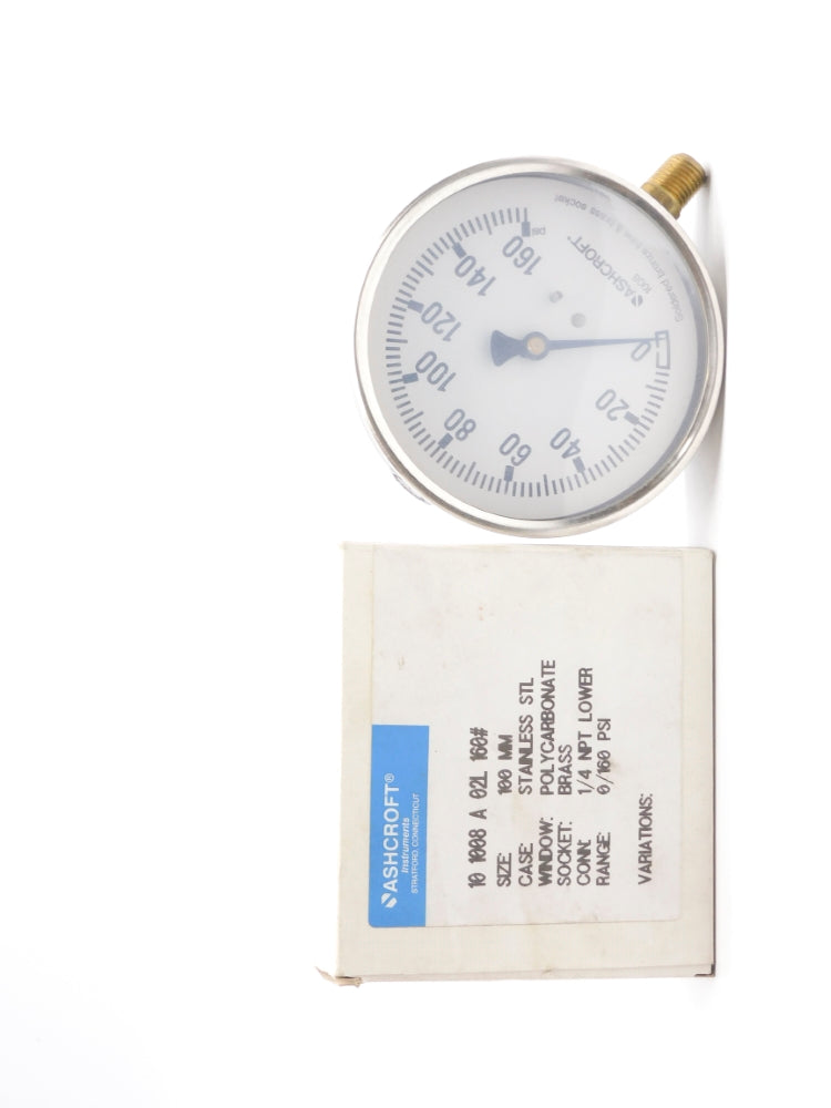 ASHCROFT 101008A02L160# 160PSI NSMP