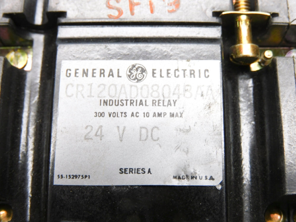 GENERAL ELECTRIC CR120AD08048AA SER. A 24VDC UNMP