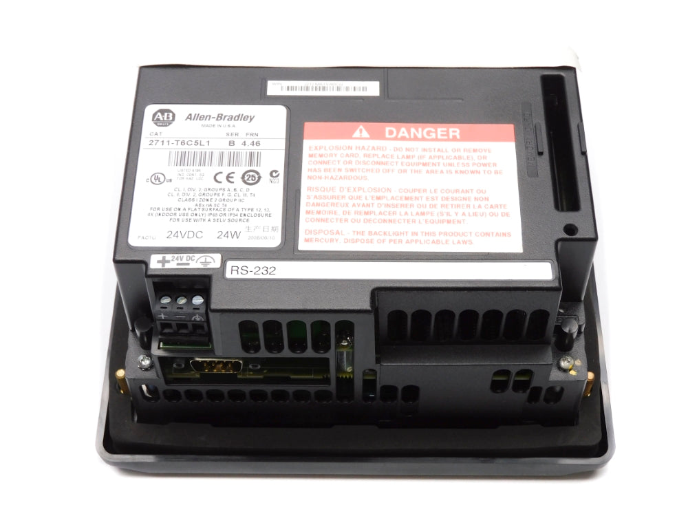 ALLEN BRADLEY 2711-T6C5L1 SER. B F/W 4.46 NSMP