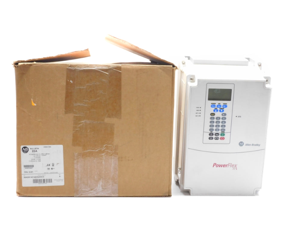 ALLEN BRADLEY 20AD014C3AYNANC0 SER. A F/W 5.001 NSMP