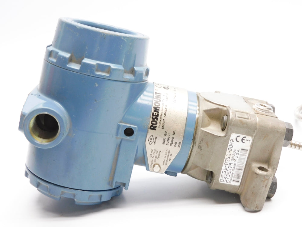 ROSEMOUNT 3051CG4A22A1AS1B4M5 0-50PSI NSNP