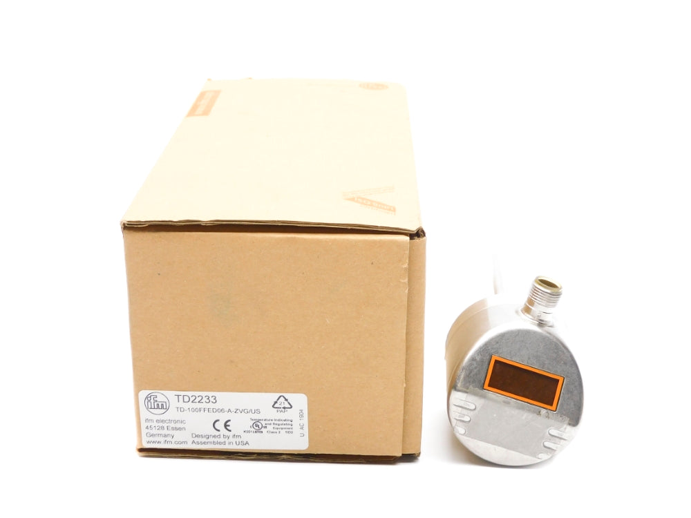 IFM EFECTOR TD-100FFED06-A-ZVG/US TD2233 0-300PSI NSMP
