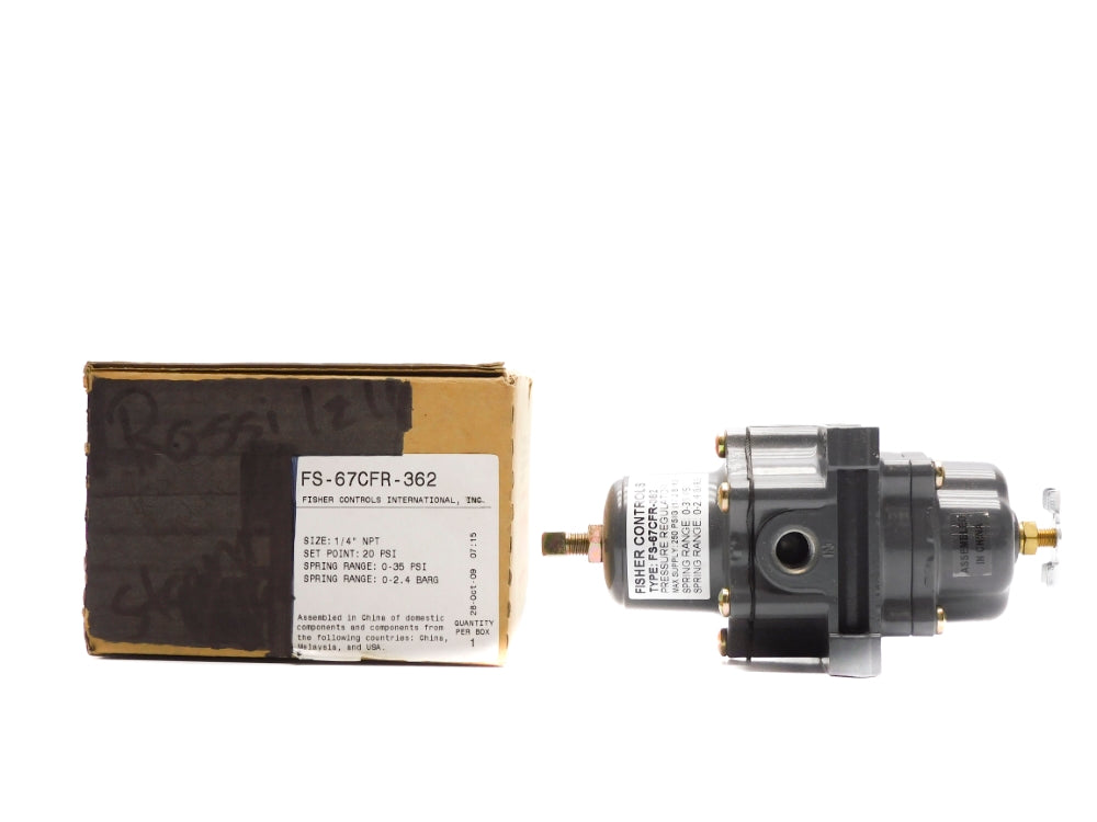 FISHER CONTROLS FS-67CFR-362 0-35PSI NSMP