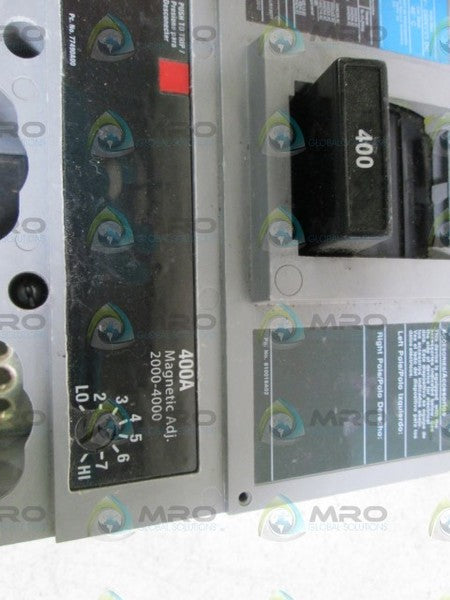 SIEMENS CIRCUIT BREAKER 400A JXD22B400 (AS PICTURED) *NEW NO BOX*