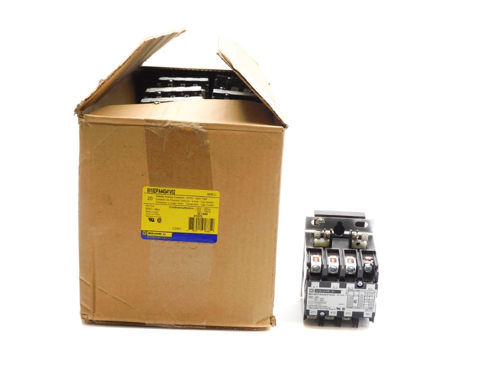 SQUARE D 8910DPA44S41V02 SER. C 120/110V (PKG OF 20) NSMP