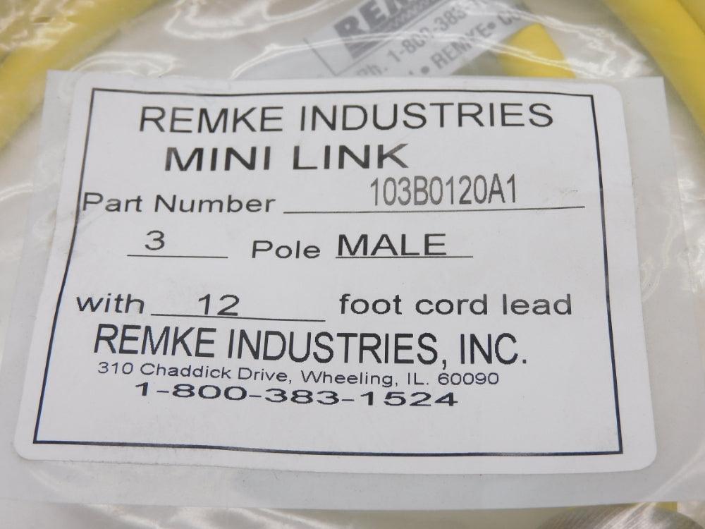 REMKE INDUSTRIES 103B0120A1 NSMP