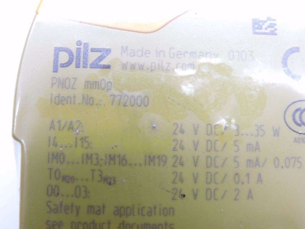PILZ PNOZMM0P 772000 24VDC NSMP