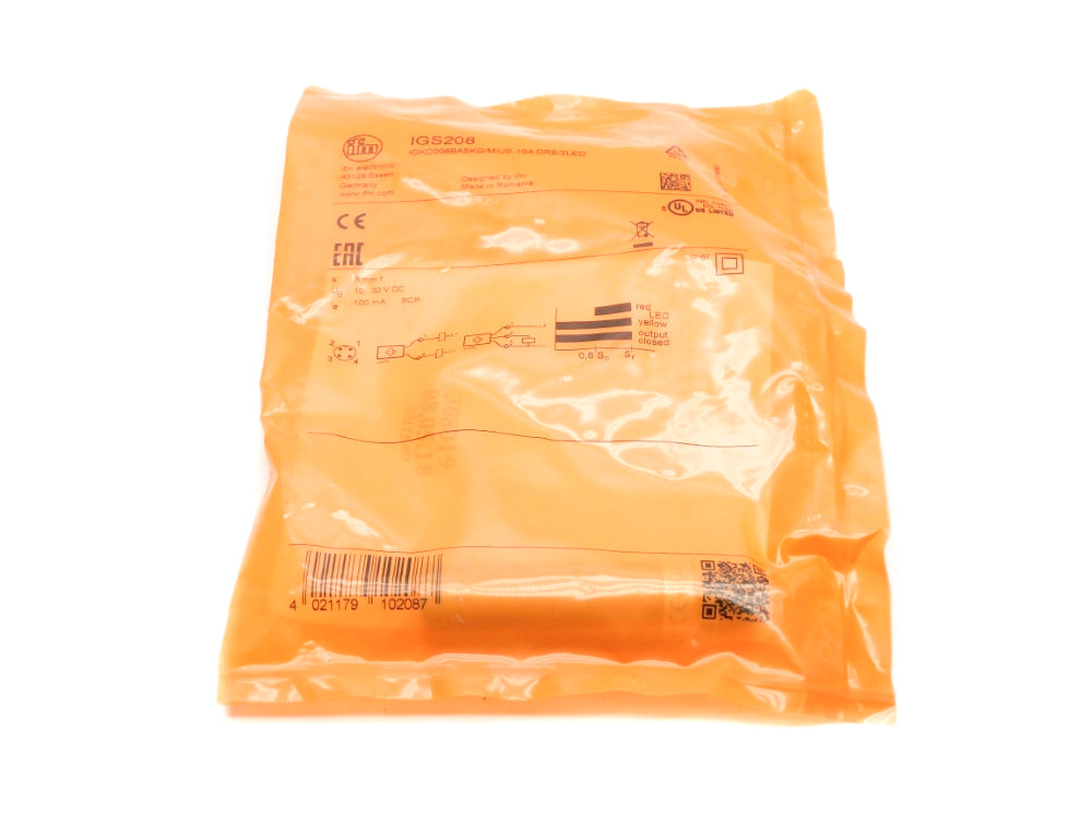 IFM EFECTOR IGKC008BASKG/M/US-104-DRS/2LED IGS208 10-30VDC NSMP