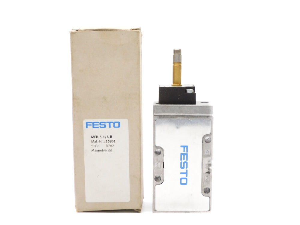 FESTO MFH-5-1/4-B 15901 SER. B702 28-145PSI NSMP