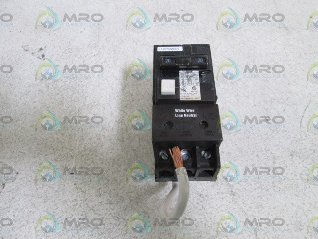 MURRAY CIRCUIT BREAKER 20-20A MP-GT (SHORT CORD) *NEW NO BOX*