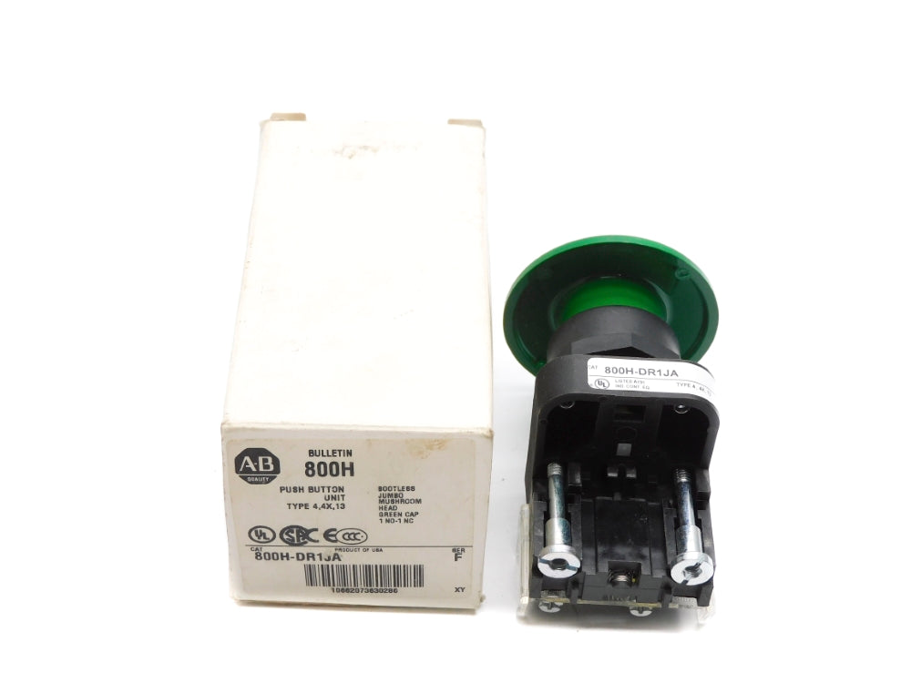 ALLEN BRADLEY 800H-DR1JA SER. F (WH) NSMP