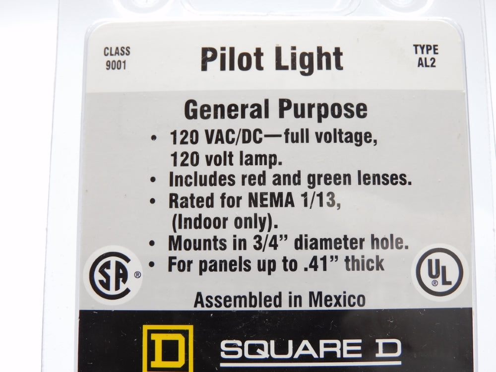 SQUARE D 9001AL2 NSMP