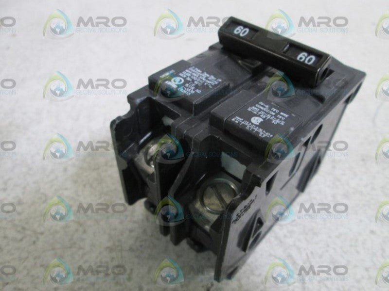 SIEMENS CIRCUIT BREAKER 60-60A 2P QP *NEW NO BOX*