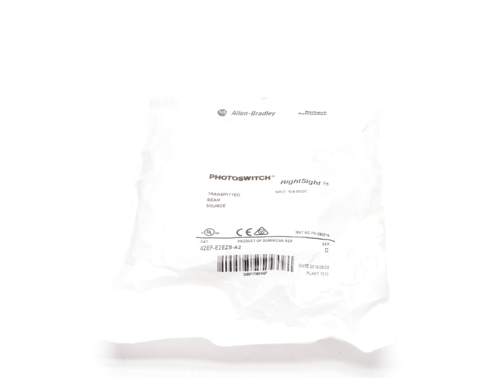 ALLEN BRADLEY 42EF-E2EZB-A2 SER. D (WH) NSMP