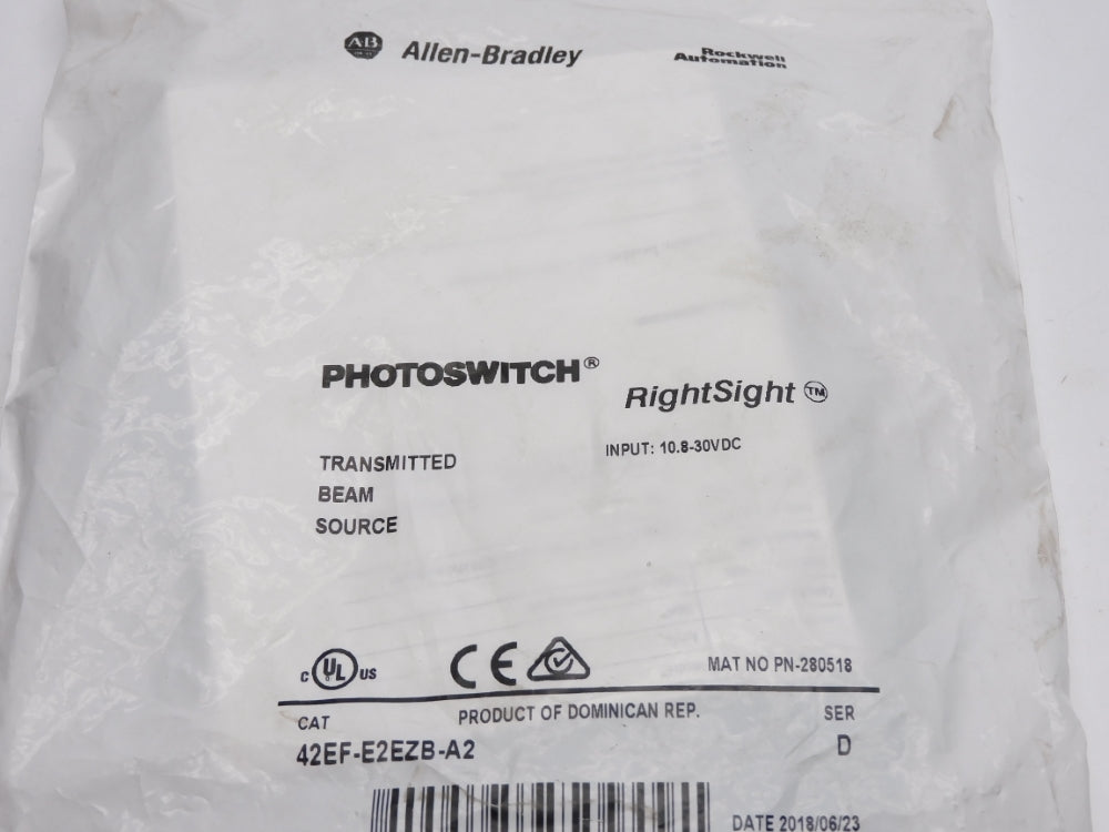 ALLEN BRADLEY 42EF-E2EZB-A2 SER. D (WH) NSMP