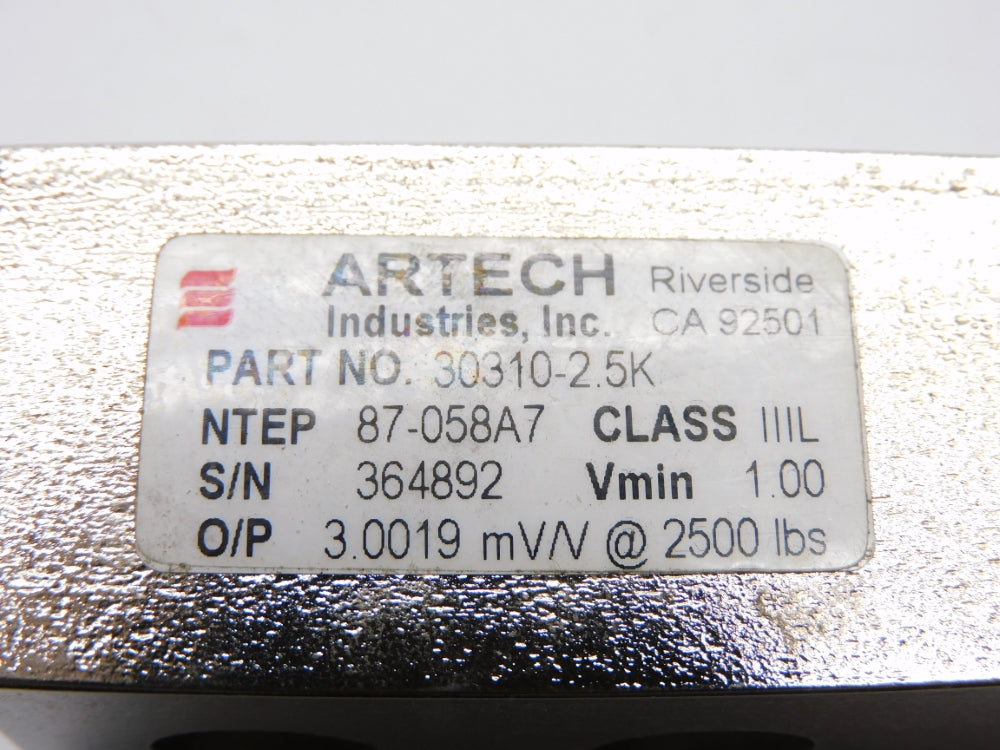 ARTECH INDUSTRIES 30310-2.5K 3.0019MV/V NSNP