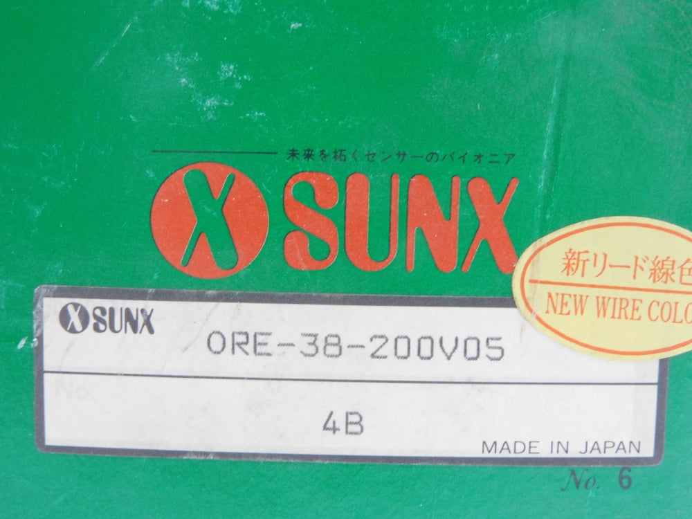 SUNX ORE-38-200V05 NSMP