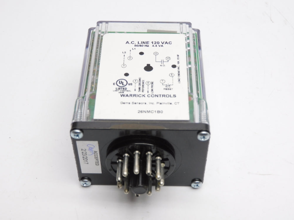 WARRICK CONTROLS 26NMC1B0 120V NSMP