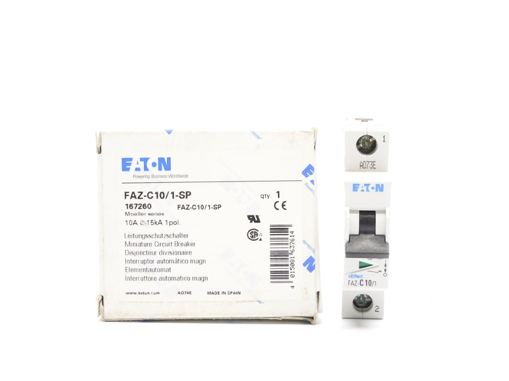 EATON FAZ-C10/1-SP 277VAC 10A NSMP