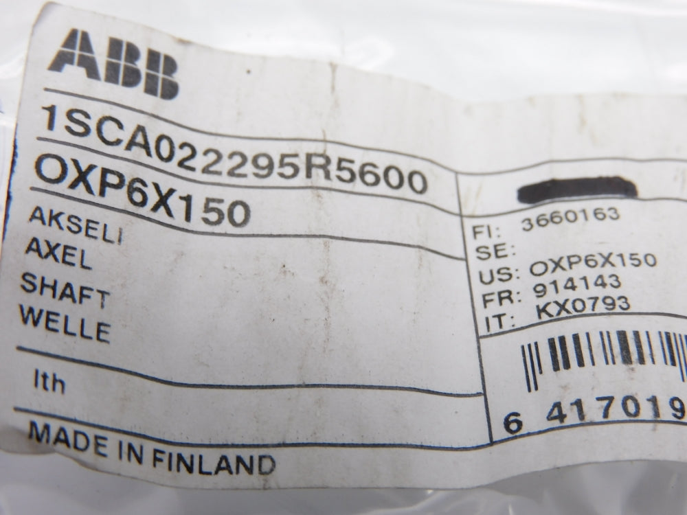 ABB 1SCA022295R5600 OXP6X150 NSNP
