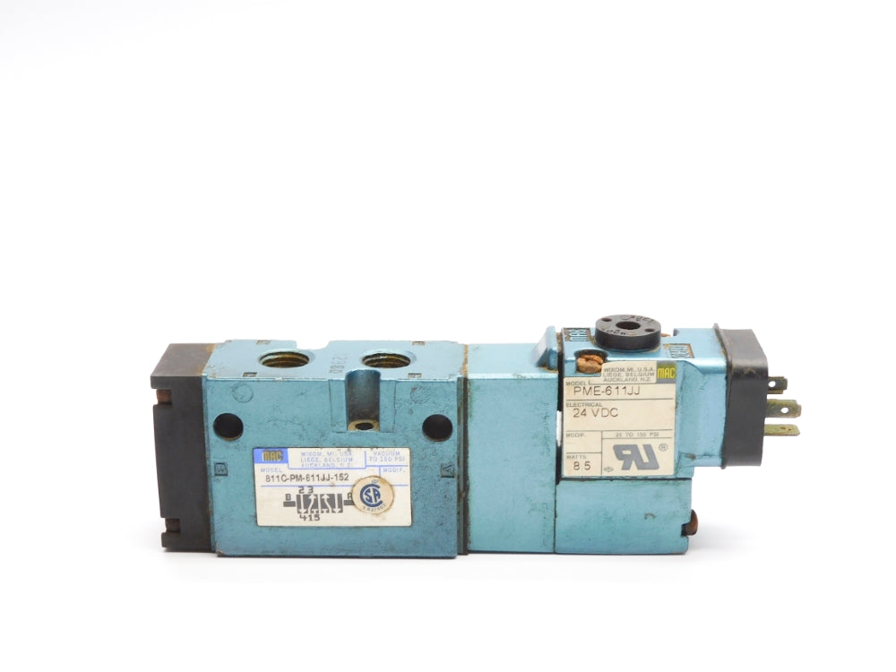 MAC 811C-PM-611JJ-152 24VDC 150PSI UNMP