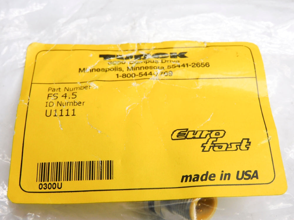 TURCK FS4.5 U1111 NSMP