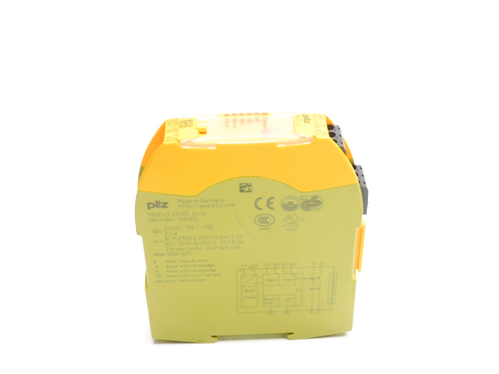 PILZ PNOZ-S3-24VDC-2N/O 750103 UNMP