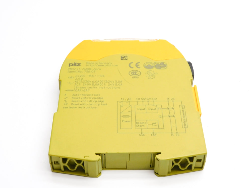 PILZ PNOZ-S3-24VDC-2N/O 750103 UNMP