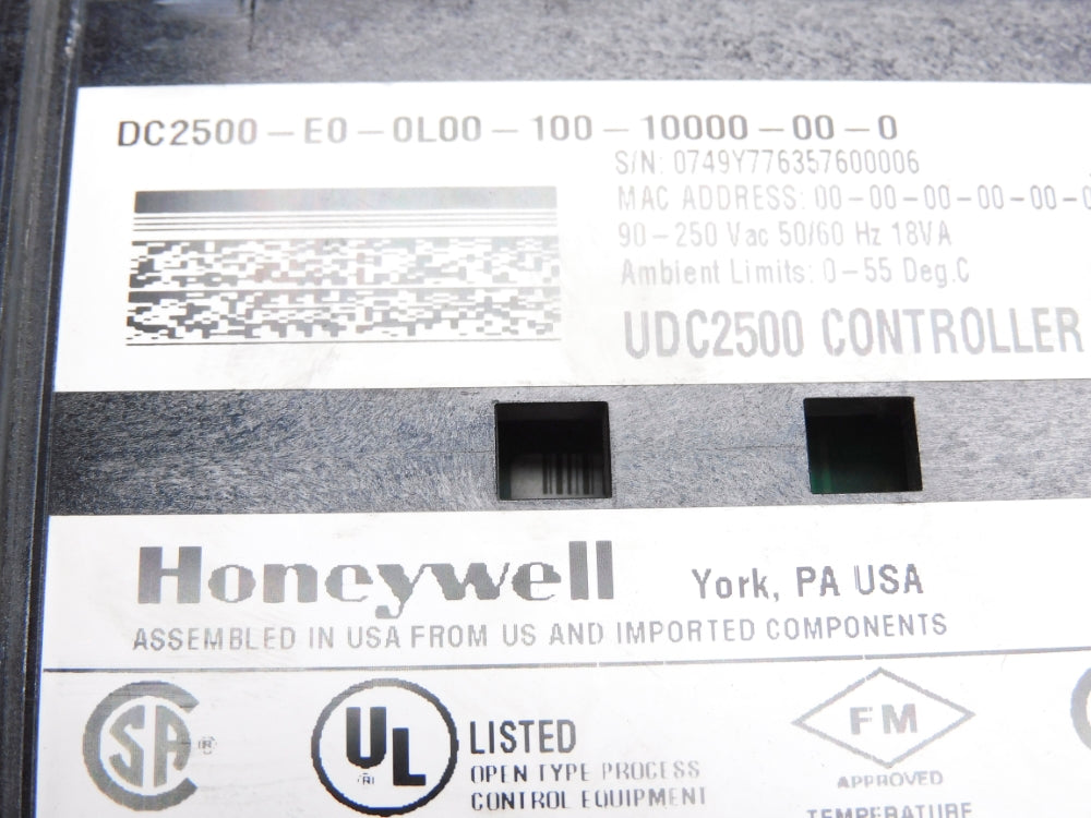 HONEYWELL DC2500-E0-0L00-100-10000-00-0 250VAC UNMP