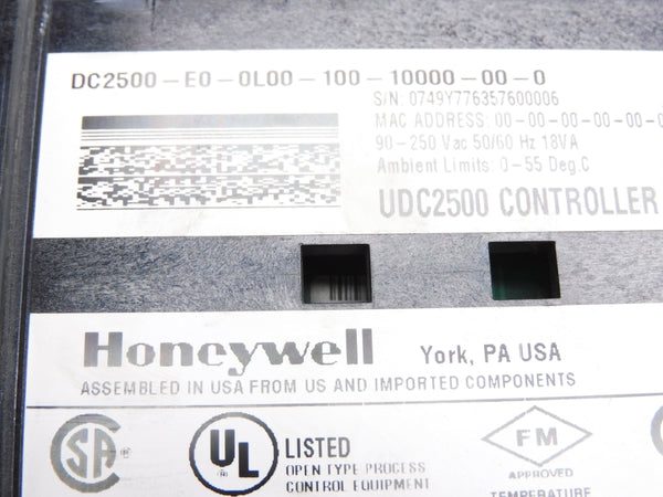 HONEYWELL DC2500-E0-0L00-100-10000-00-0 250VAC UNMP