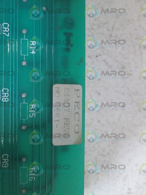 PECO BOARD 9661-2 *USED*