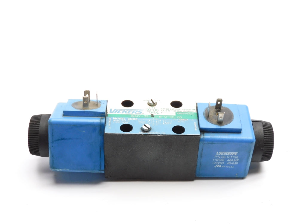 VICKERS DG4V-3S-2C-M-U-B5-60 110V/50 120V/60 1450PSI (AS PICTURED) UNMP