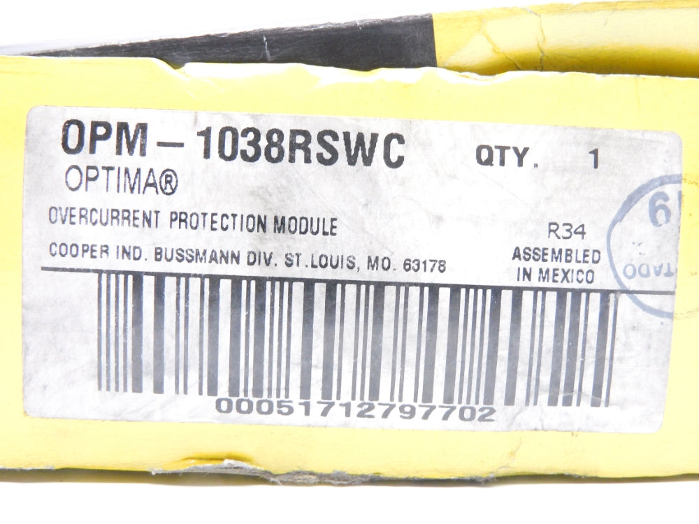 BUSSMANN OPM-1038RSWC NSMP