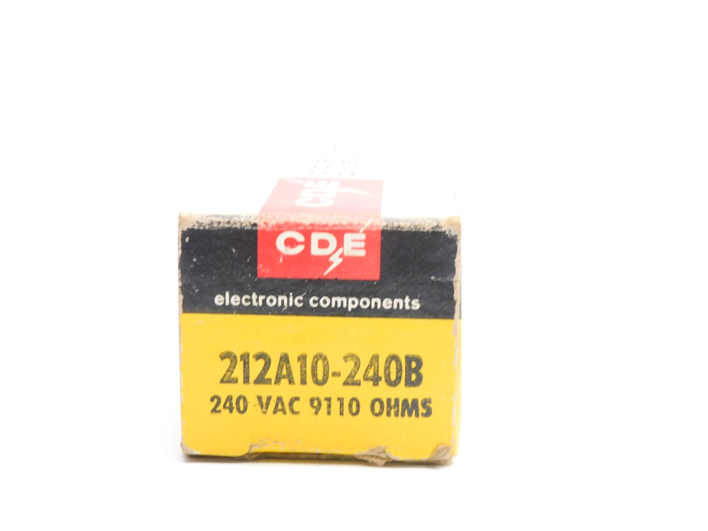 CDE 212A10-240B 240VAC 9110OHMS NSMP