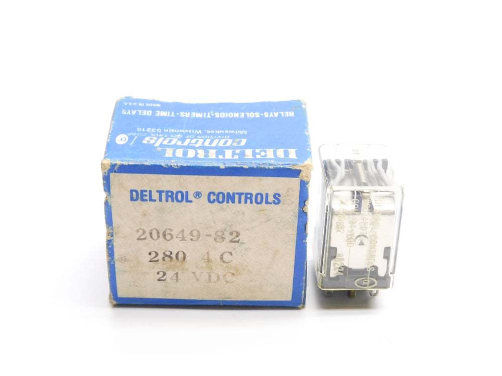 DELTROL CONTROLS 20649-82 24VDC NSMP