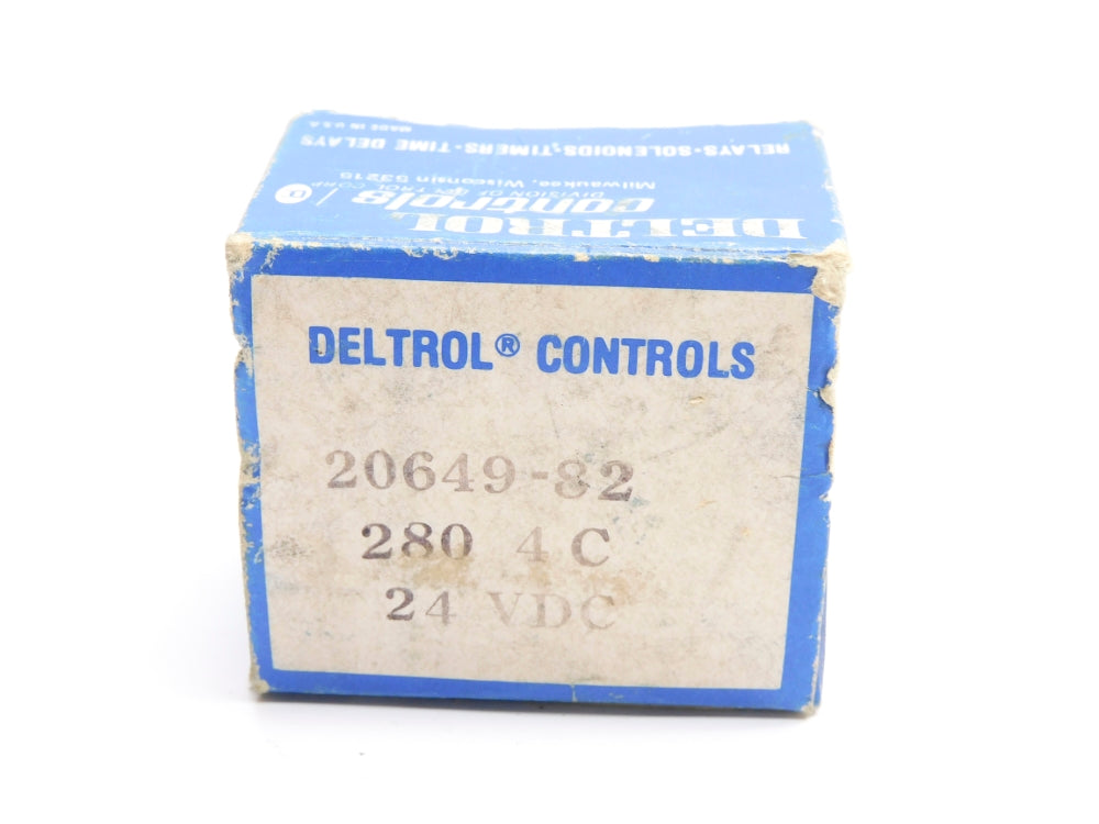 DELTROL CONTROLS 20649-82 24VDC NSMP