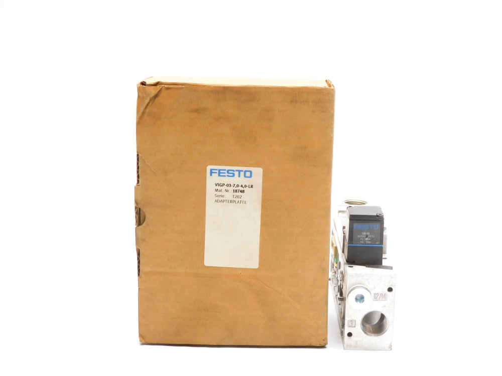 FESTO VIGP-03-7.0-4.0-LR 18748 SER. T202 70-145PSI NSMP