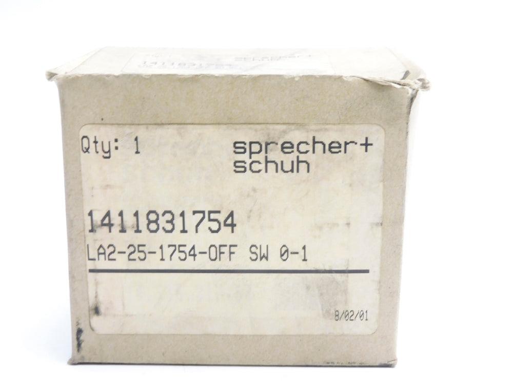 SPRECHER+SCHUH LA2-25-1754-OFF NSMP