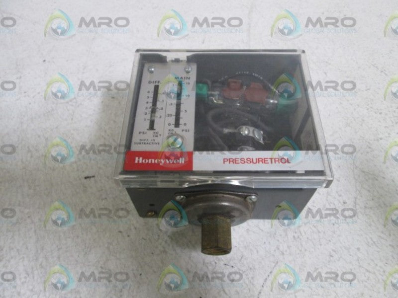HONEYWELL L604A1169 PRESSURETROL PRESSURE CONTROLLER *USED*