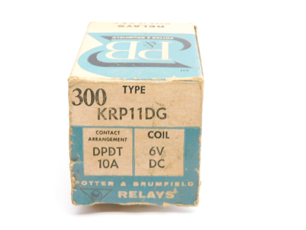 POTTER&BRUMFIELD KRP11DG 6VDC 10A NSMP