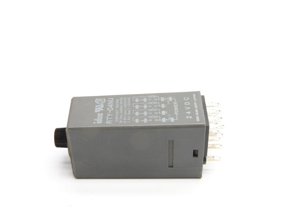 IDEC RTY-D4NU 24VDC 0-1SEC UNMP